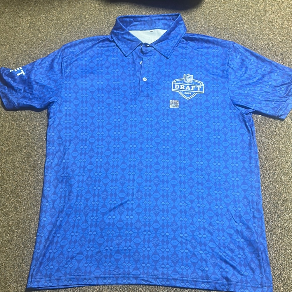 Rare 2024 NFL Draft Detroit Polo